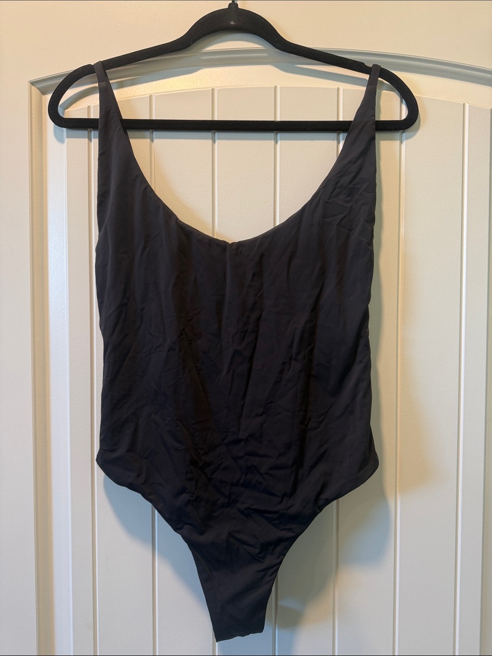Black One-Piece Swimsuit